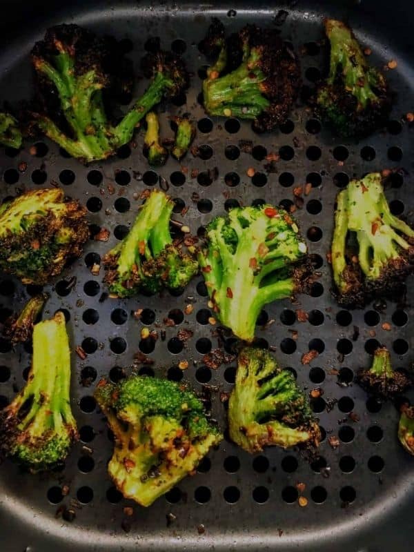 Crispy Air Fryer Frozen Broccoli Gluten Free Recipe