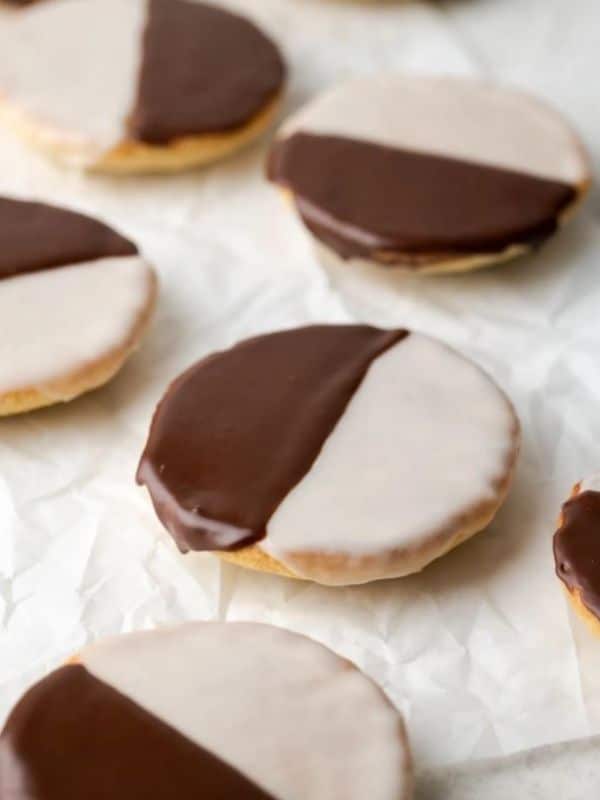 Gluten Free Black and White Cookies