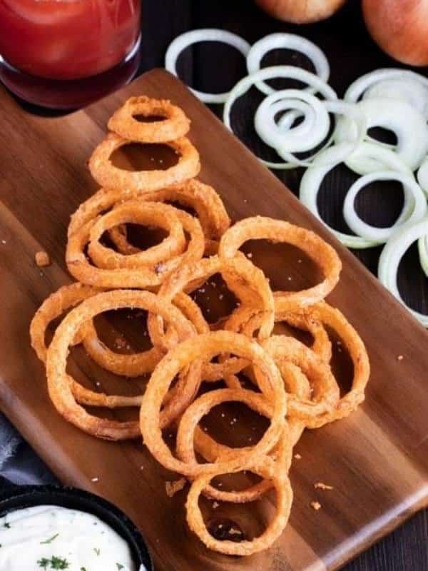 The Ultimate Crispy Baked Homemade Onion Rings