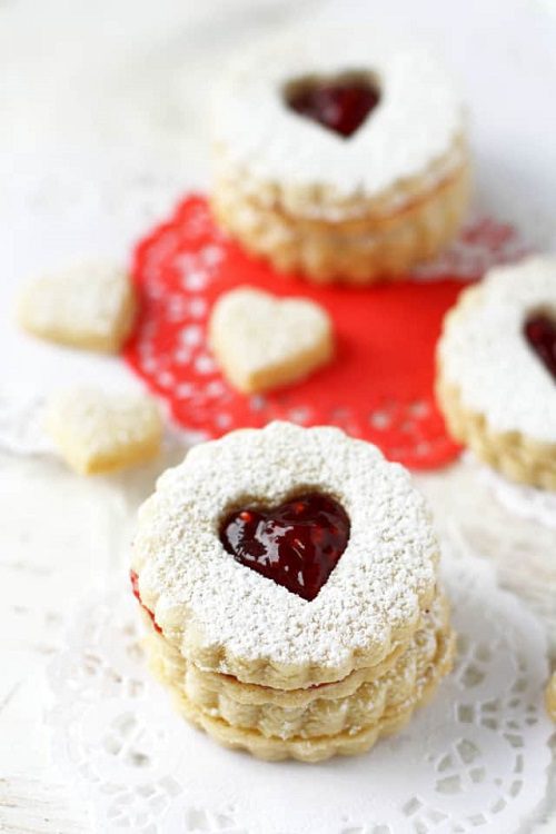 Gluten-free valentines day recipes Linzer Cookies