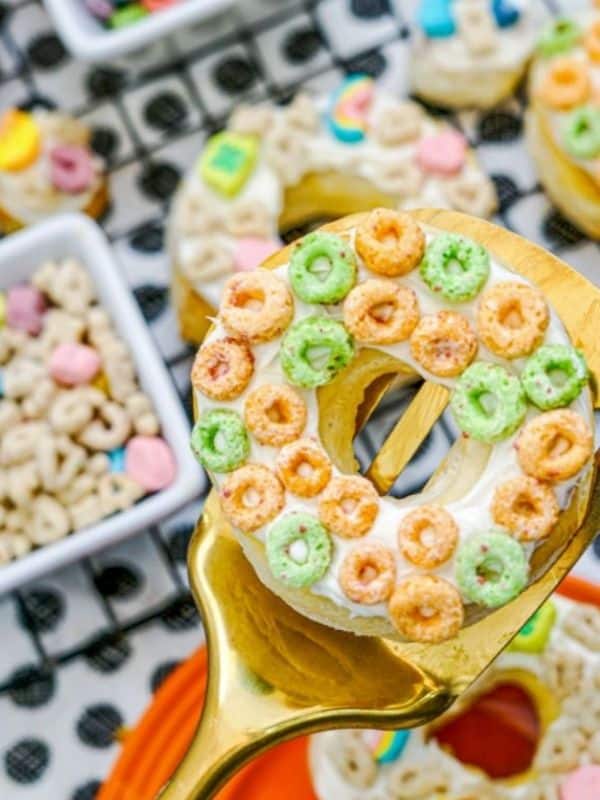 Air Fryer Cereal Donuts