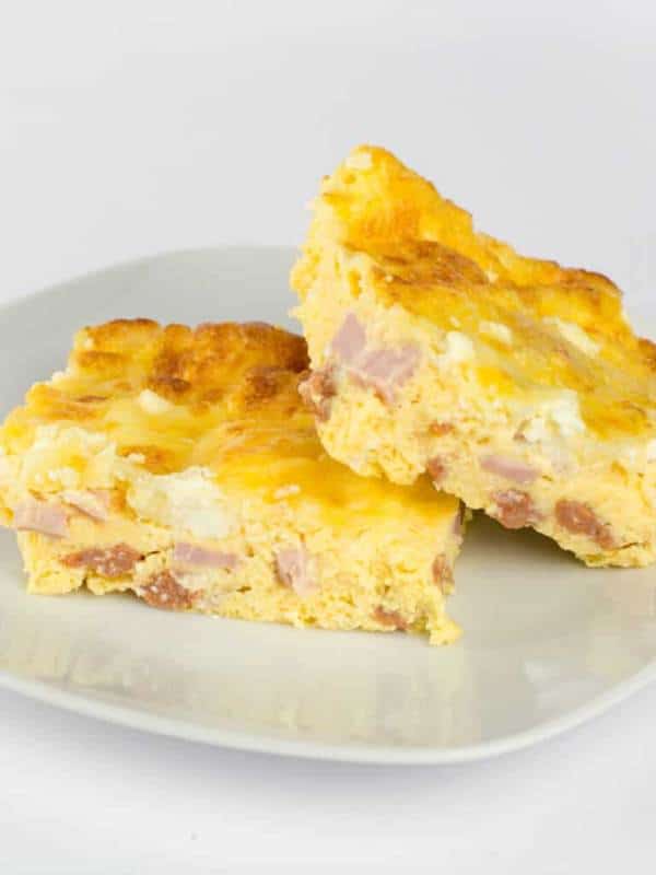 Keto Breakfast Casserole With Three Cheeses And Sausage