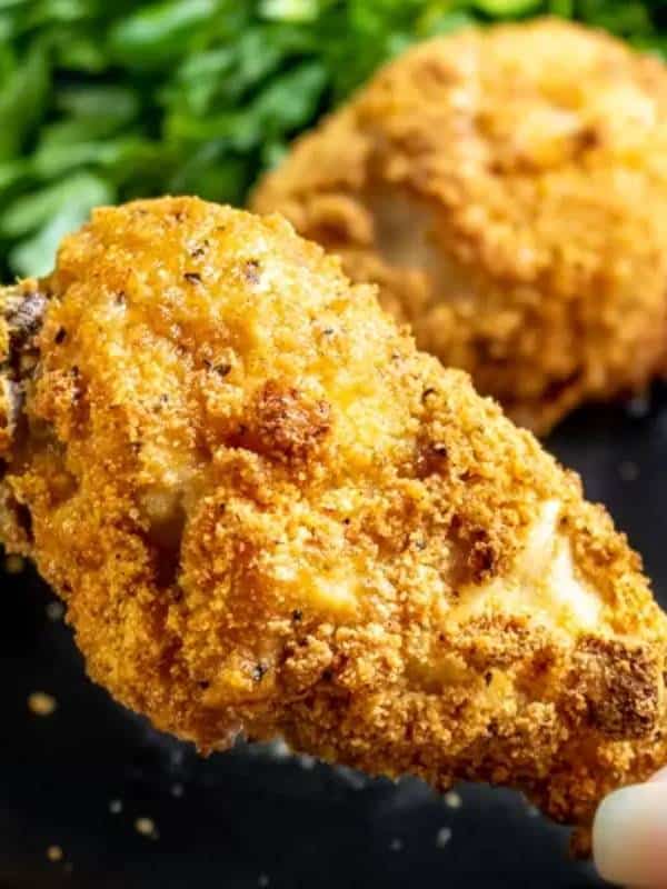 Keto fried chicken in the air fryer