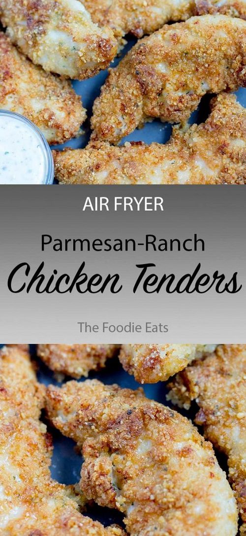 air fryer parmesan ranch chicken tenders