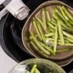 Air fryer side dish of green beens