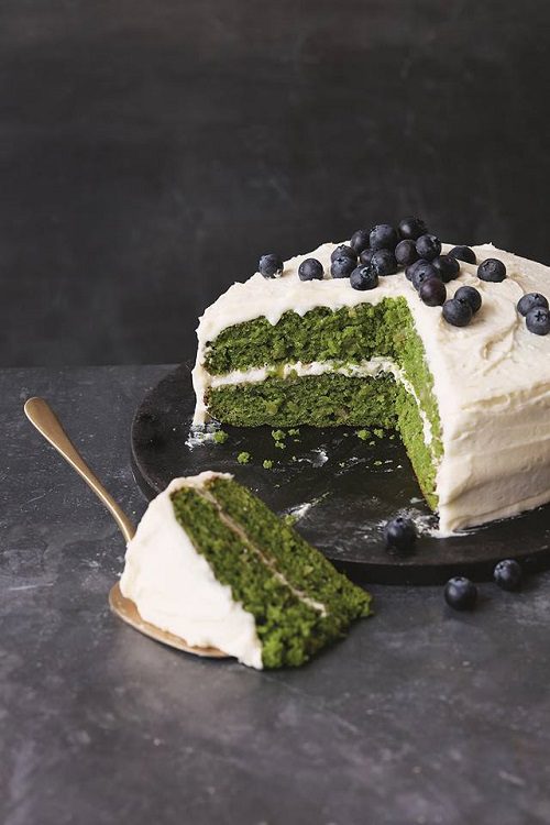 Apple Kale Cake with Apple Icing