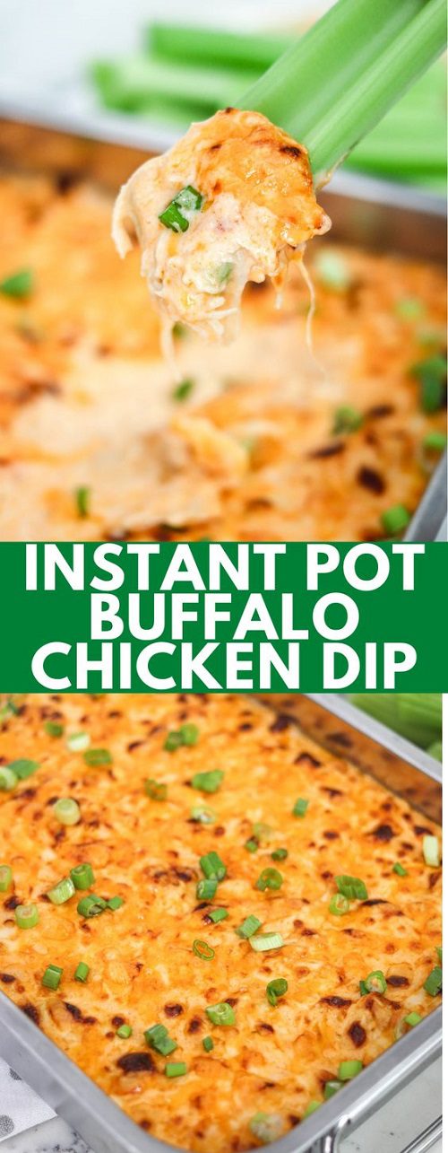 Instant Pot Buffalo Chicken Dip