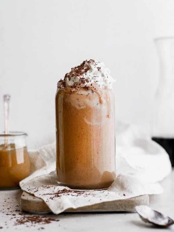 Peanut Butter Banana Cold Brew Protein Smoothie