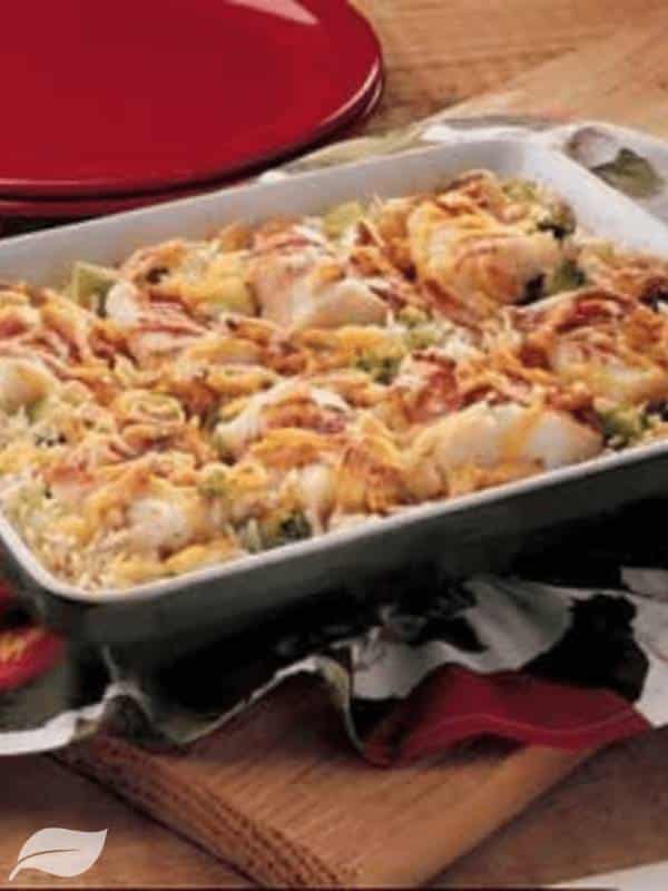 Baked Fish and Rice Recipe