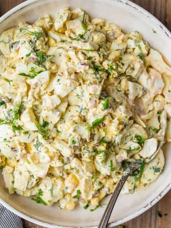 Egg Salad Recipe with the Best Dressing