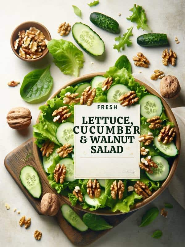 Lettuce And Cucumber Salad Recipe