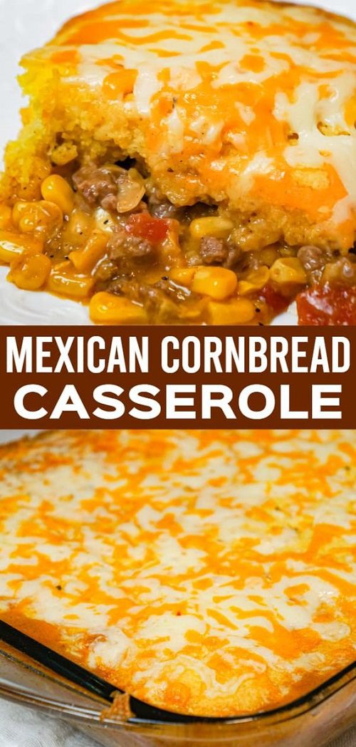 Mexican Recipes: Casserole Cornbread Casserole