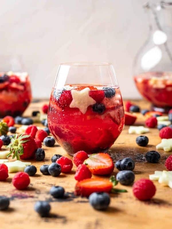 RED, WHITE, AND BLUE SANGRIA