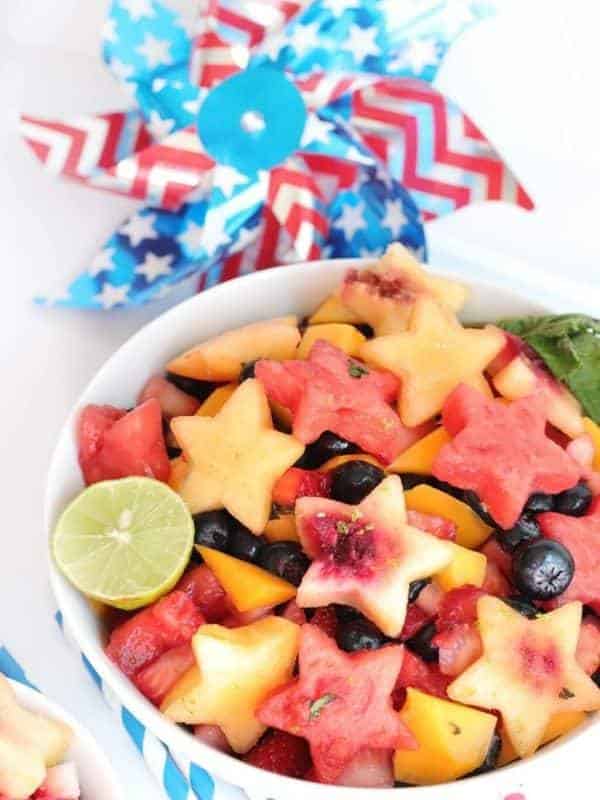 Red, White And Blue Fruit Salad Recipe