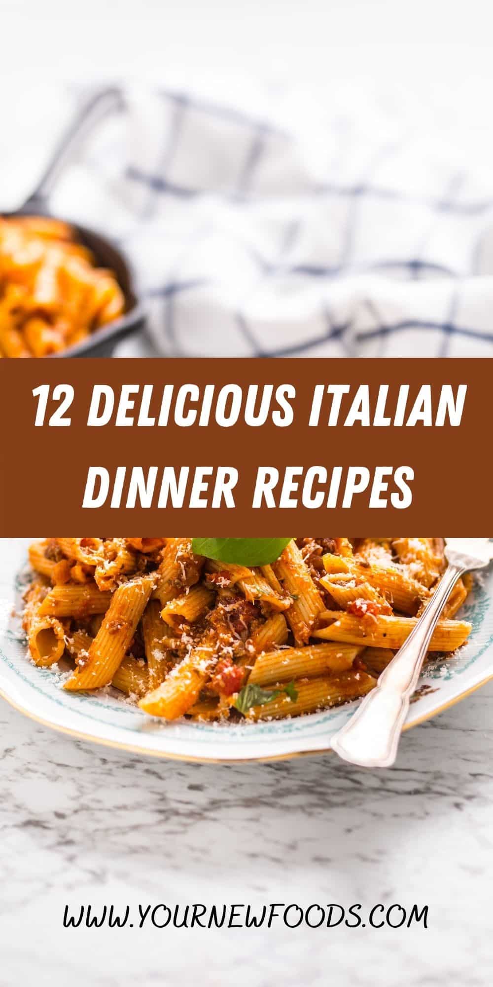 Italian Recipes: Dinner