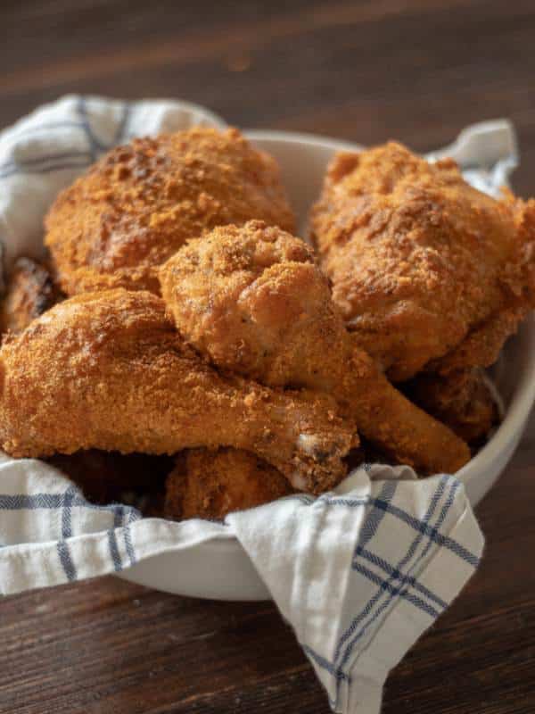 Air Fryer Keto Fried Chicken | Paleo, Gluten Free