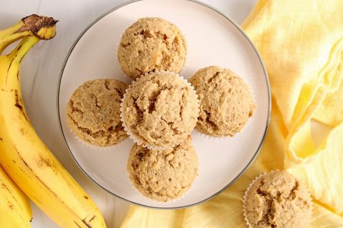 Almond Flour Banana Muffins (Vegan)