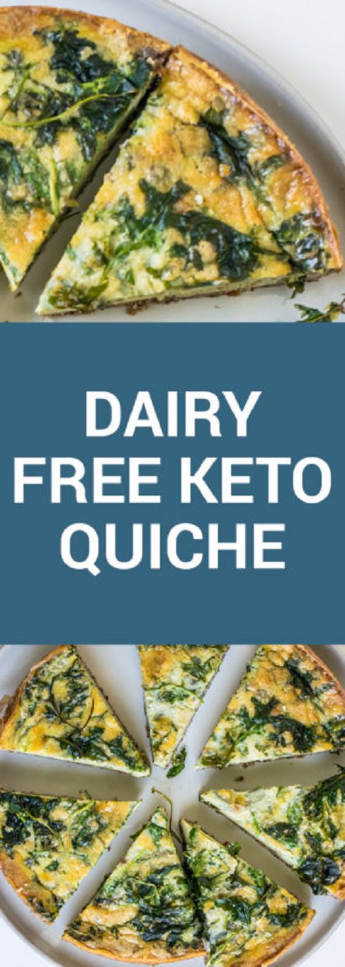 Dairy Free Keto Quiche