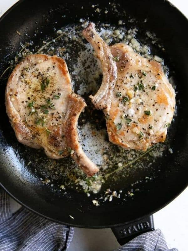 Garlic Butter Pork Chop Recipe