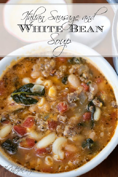 Italian Sausages and White Bean Soup Recipe