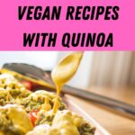 vegan Peppers stuffed with quinoa and pesto
