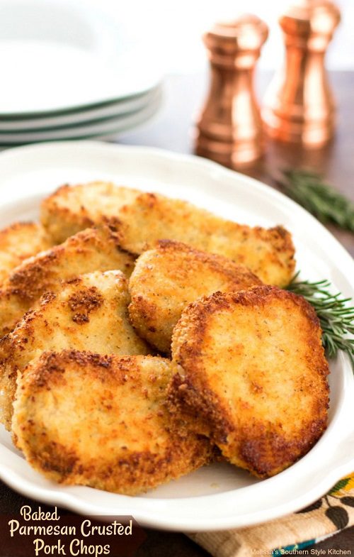 Baked Parmesan Crusted