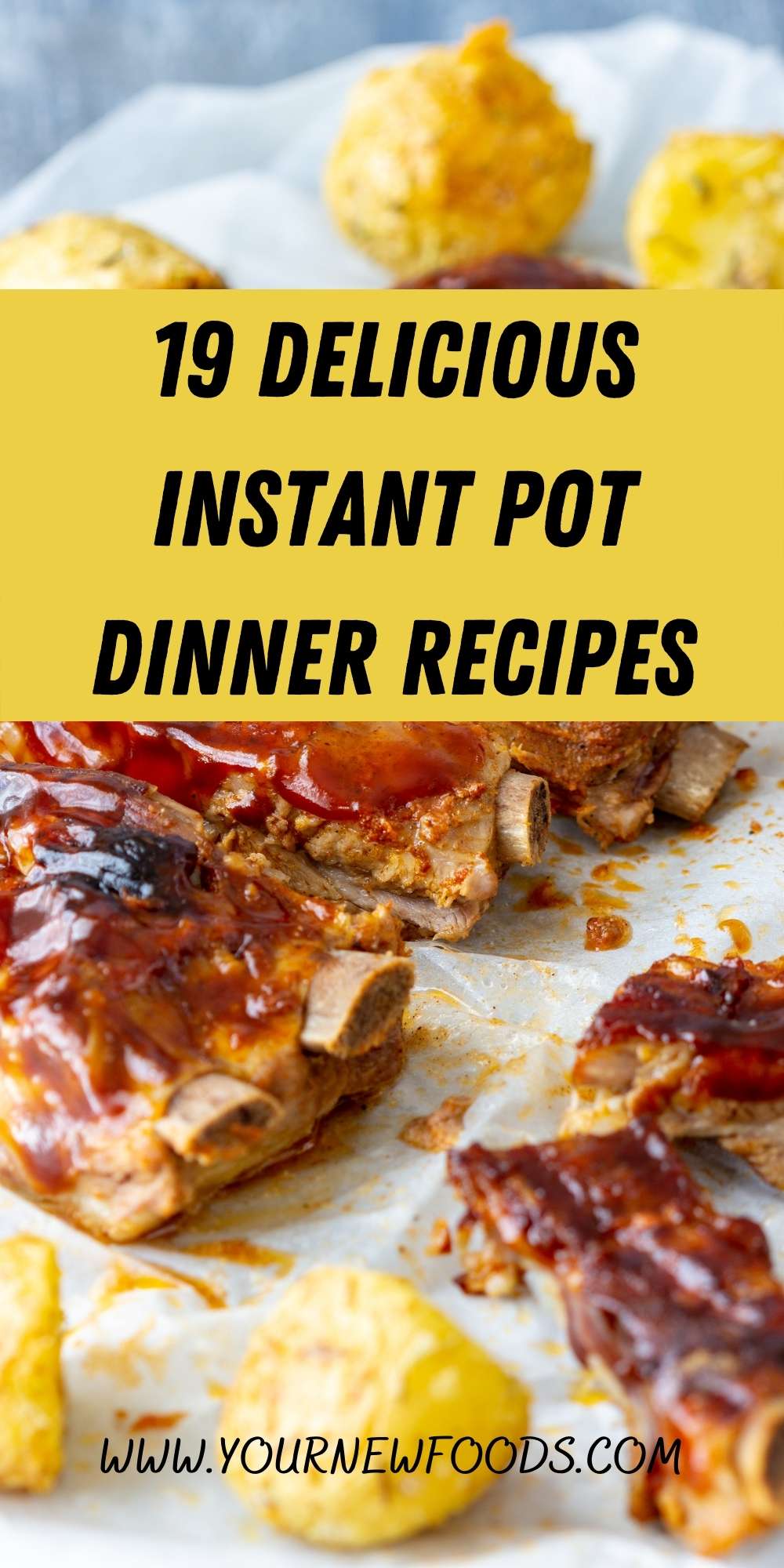 Instant Pot Dinners - 19 of the most popular recipes