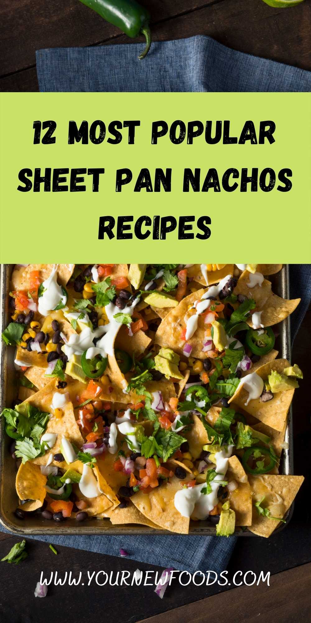 Sheet Pan Nacho recipes
