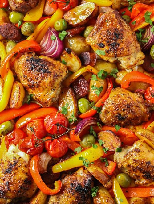 Spanish Chicken One Pot Recipe
