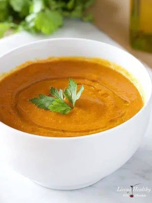 Carrot-Apple Soup Thanksgiving Appetizers Gluten-Free