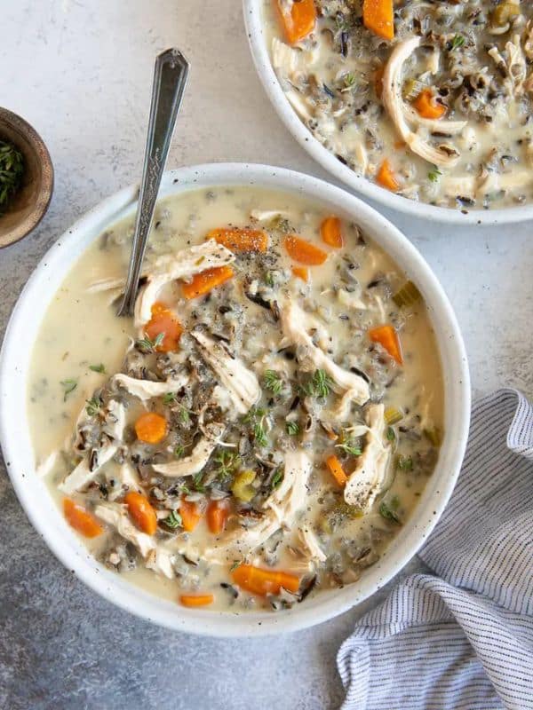 Fall Soup Recipes Creamy Chicken and Wild Rice Soup Recipe