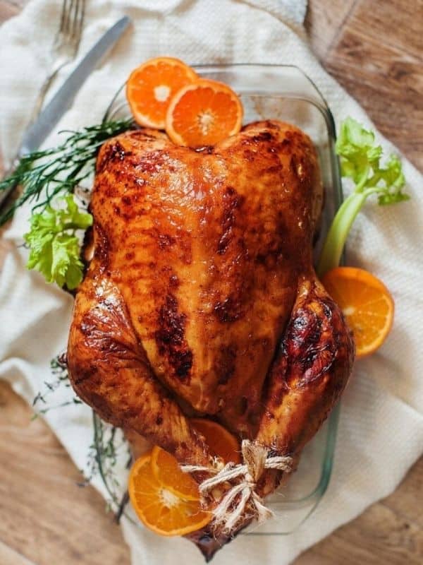 Orange Glazed Herb Turkey
