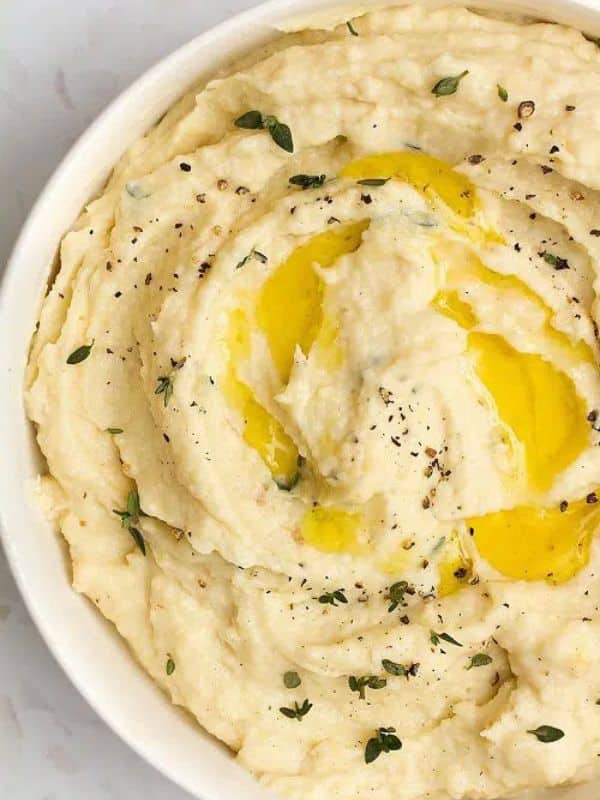 Thanksgiving Side Dish Parsnip Puree - With Roasted Garlic
