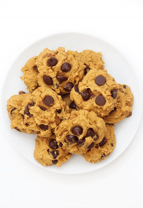 Cookie Recipes For Thanksgiving Vegan Pumpkin Chocolate Chip Cookies (Gluten-Free, Allergy-Free)