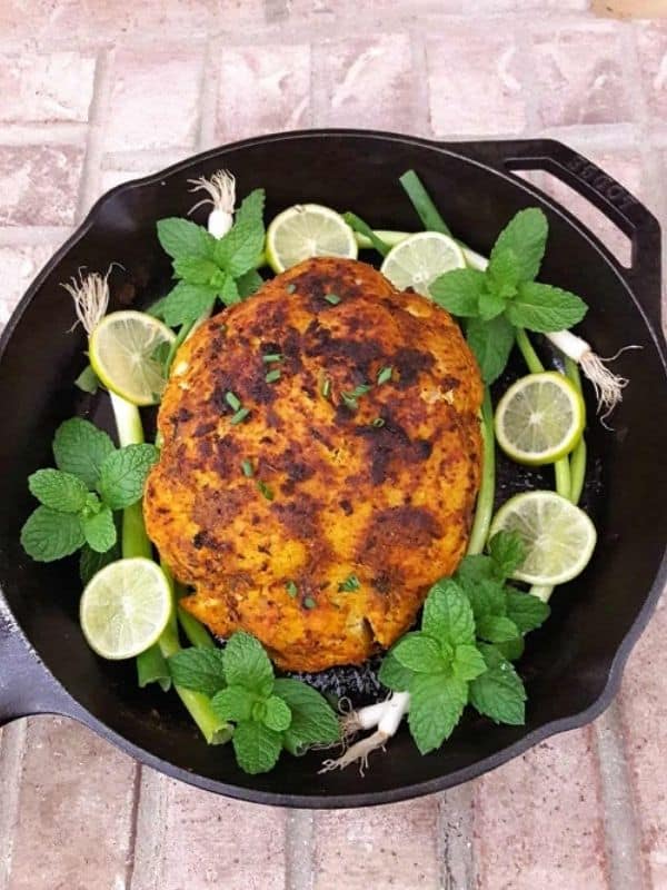 Whole Roasted Cauliflower – Tandoori Gobhi