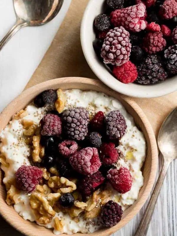 Cottage Cheese Breakfast Bowl (Keto, Low Carb, Diabetic Friendly)