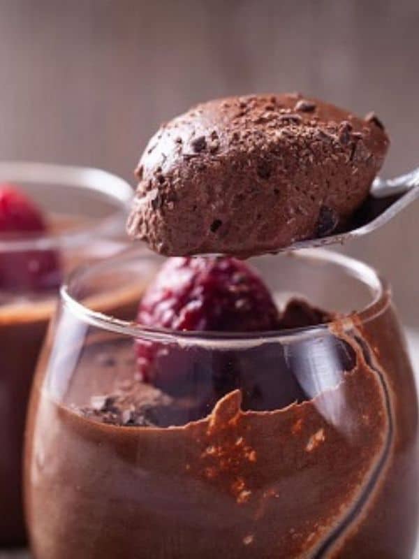 Easy Chocolate Coffee Mousse (5 ingredients)