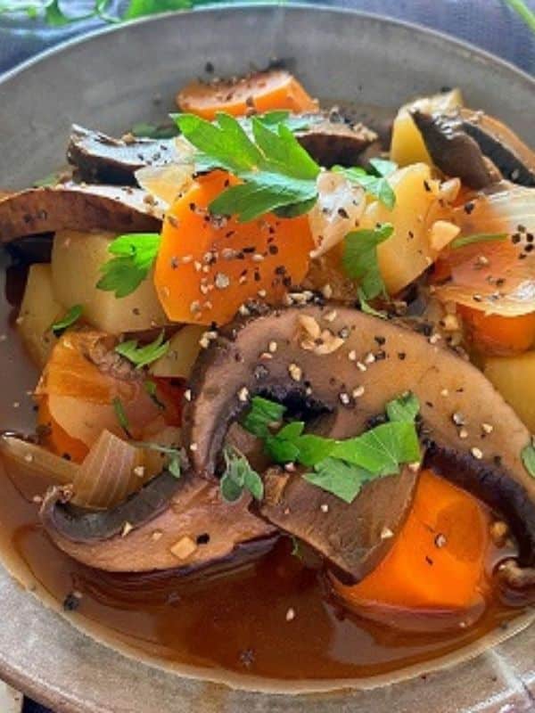 Vegetarian Mushroom Recipes Instant Pot Portobello Pot Roast