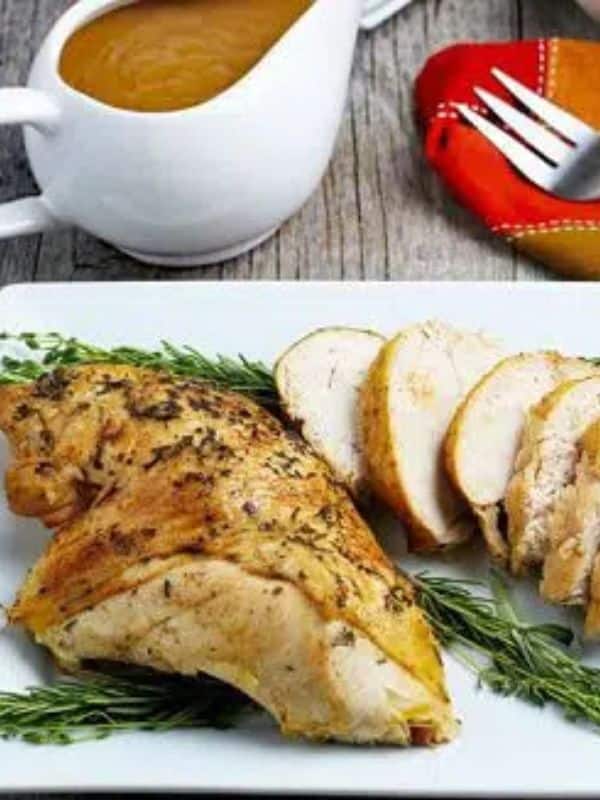 Keto Thanksgiving Dinner Instant Pot Turkey Breast Recipe