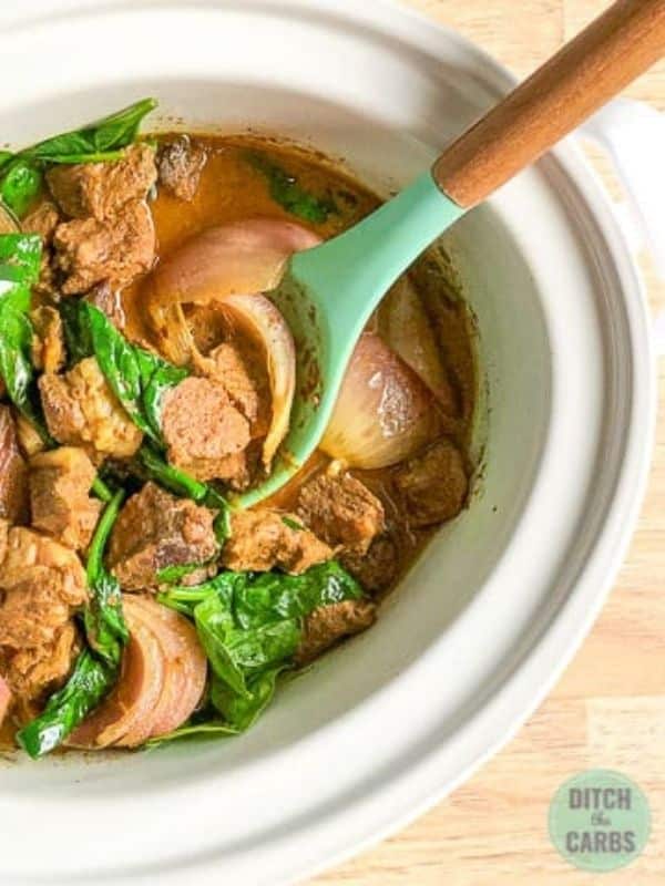 Slow Cooker Beef Rendang (Keto Curry)