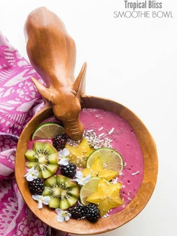 Tropical Bliss Smoothie Bowl (and a trick you’ll love!)
