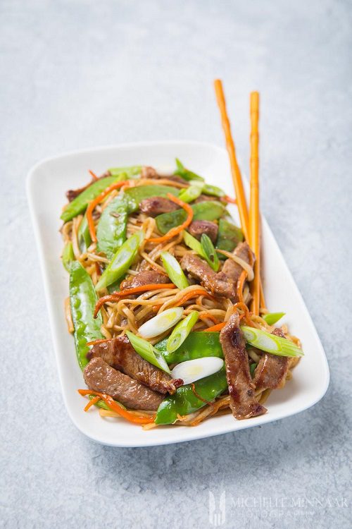 Chinese Recipes With Beef. Beef Chow Mein