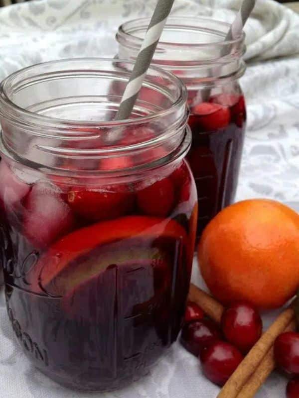 Cranberry Sangria Cocktail Recipes For Fall