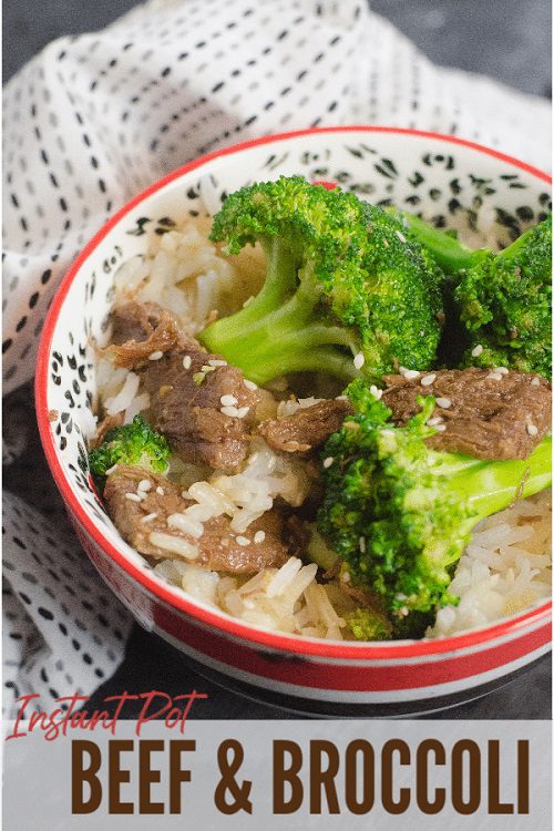 Instant Pot Chinese Beef and Broccoli