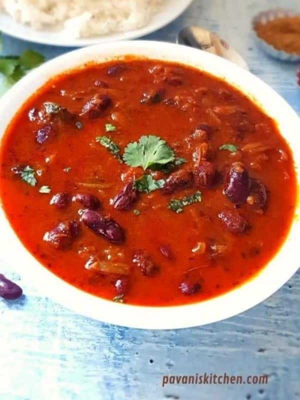 Instant Pot Kidney Beans Curry (Rajma)