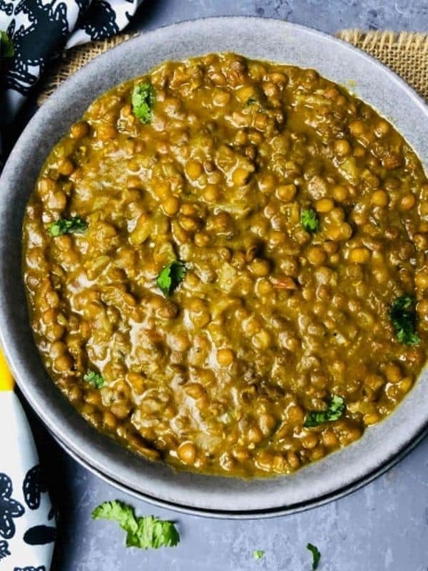 Instant Pot Whole Masoor Dal (Brown Lentils)