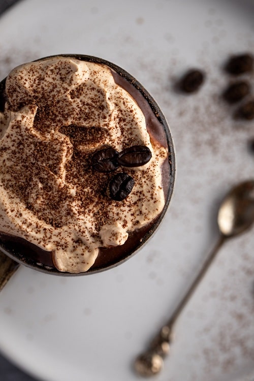 Coffee Hot Chocolate (Homemade Caffeinated Hot Chocolate)