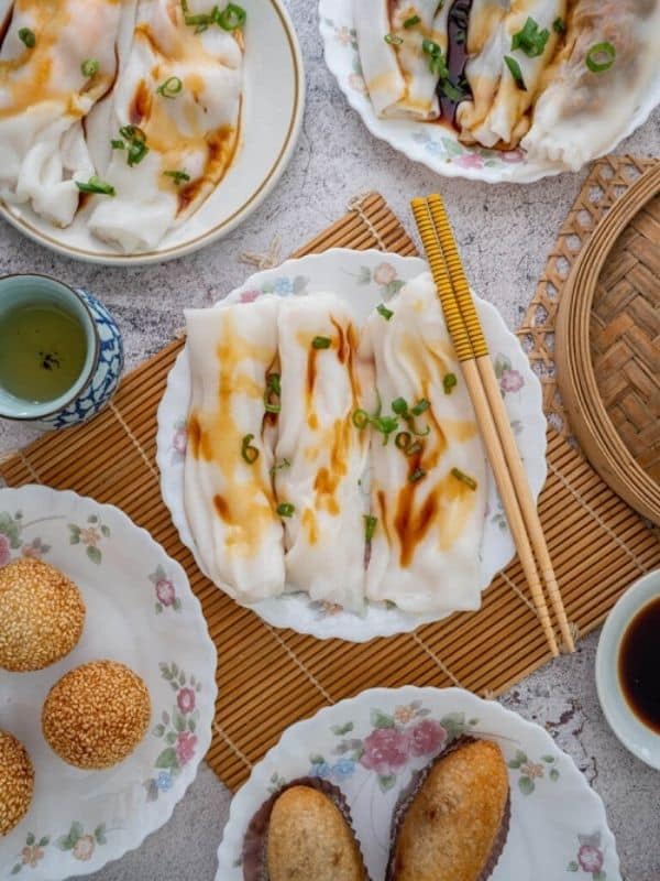Easy & Addictive Steamed Rice Rolls (Cheung Fun)