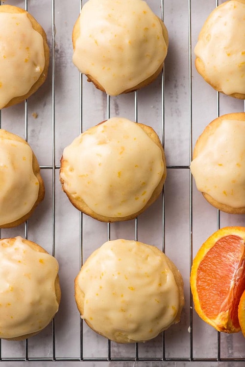 Iced Orange Cookies