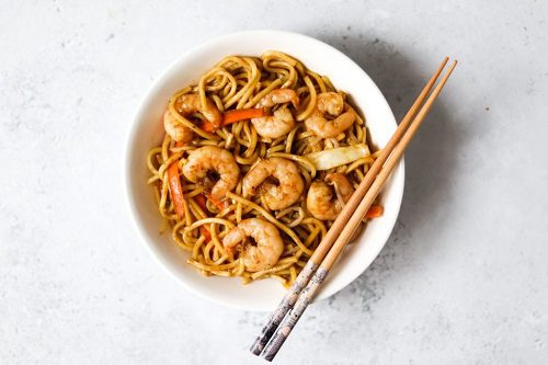 Chinese Seafood Recipes King Prawn Chow Mein